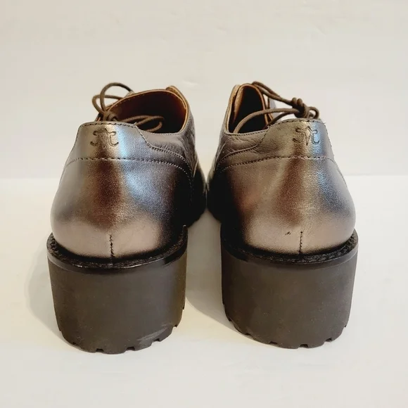 Johnston & Murphy Alice Brogue Leather Oxford Shoes , Size 9 - Picture 5 of 7